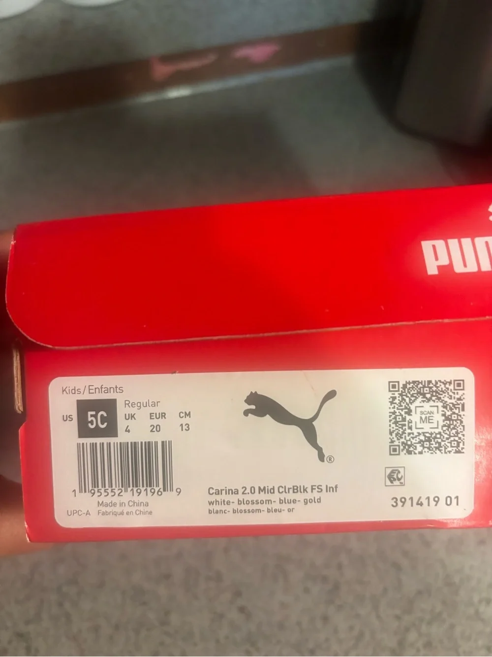 Puma stylish white